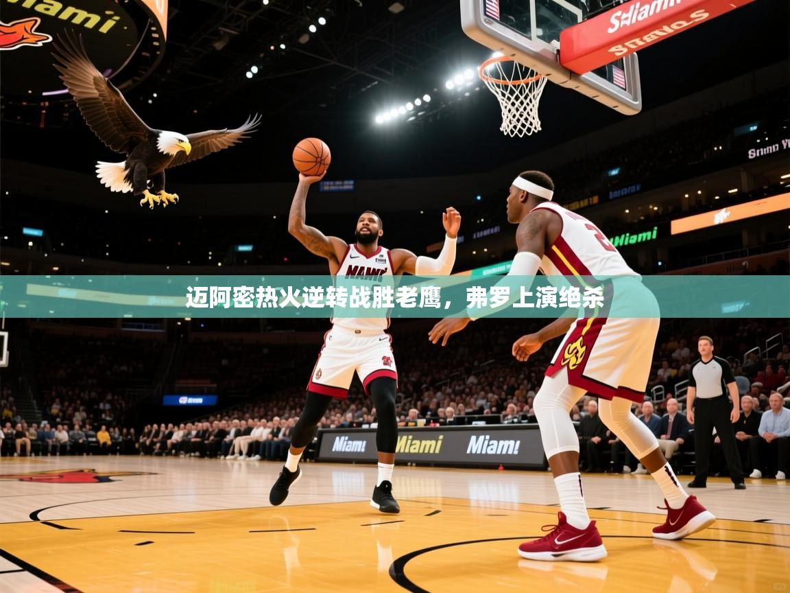 迈阿密热火逆转战胜老鹰，弗罗上演绝杀